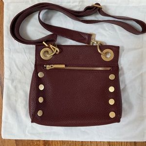 Hammitt Tony Sml Burgundy/Brushed Gold